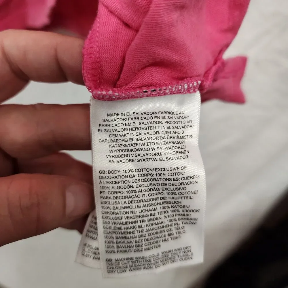 Mens The North Face Pink Pride Outdoors Together Tank Size Medium